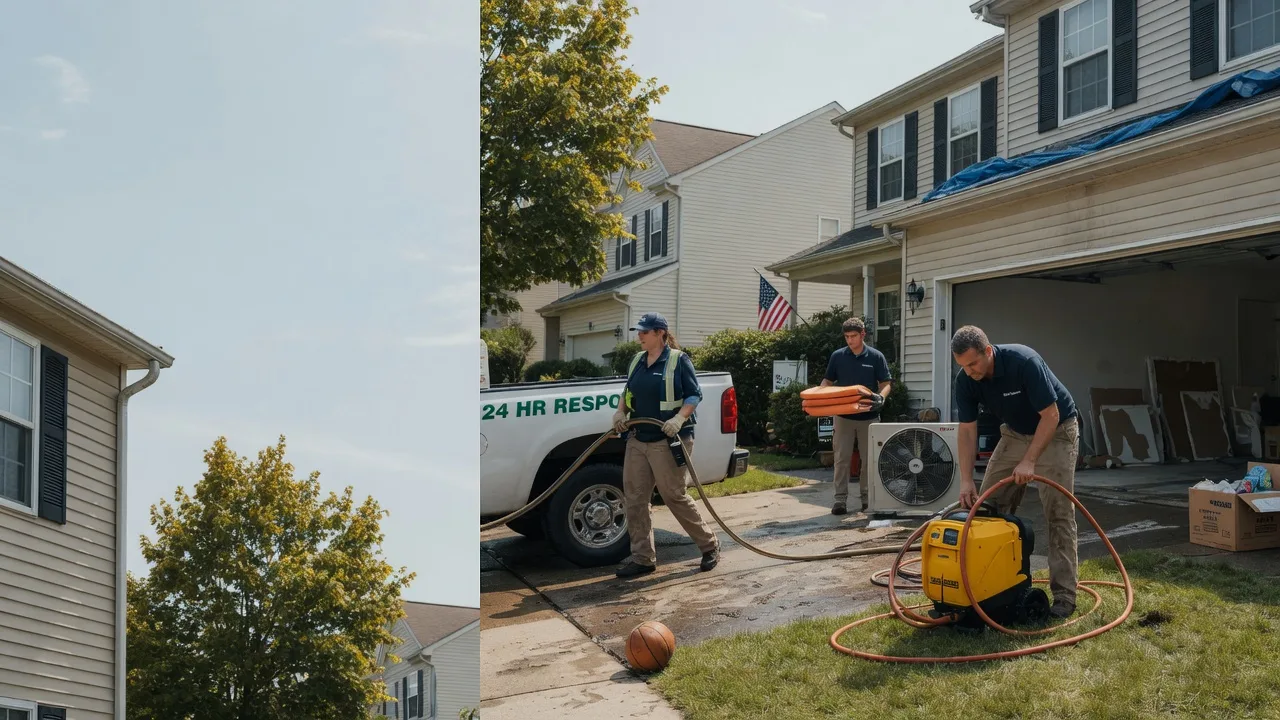 Emergency Water Damage Restoration in Beallsville, PA near me